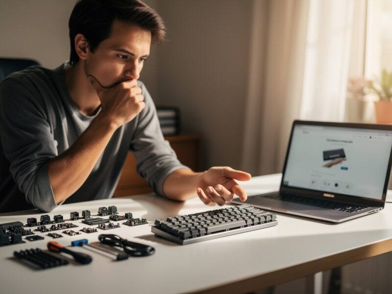 Choosing between building an in-stock keyboard now and waiting for a group buy
