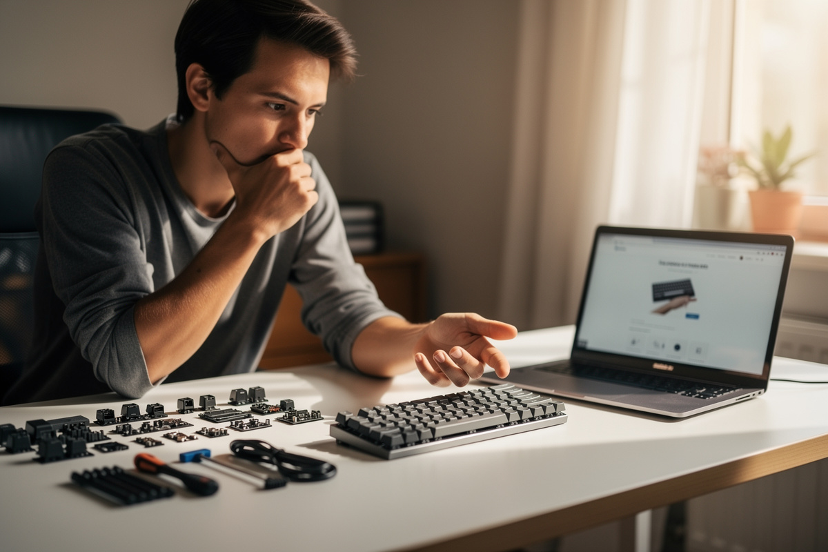 Choosing between building an in-stock keyboard now and waiting for a group buy